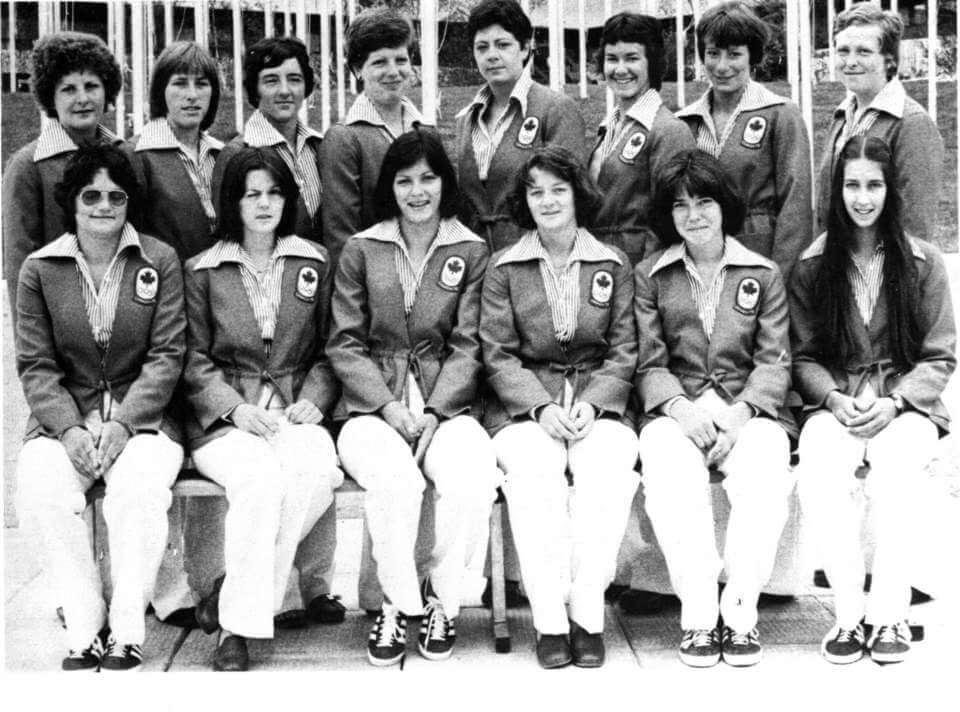 Equipe de handball du canada aux Jeux de 76 (Joanes Rail)