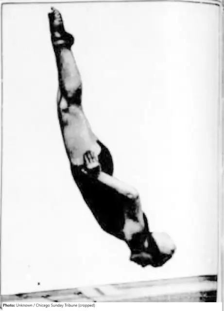 Plongeuse en 1924 (Sophie Hennebert)