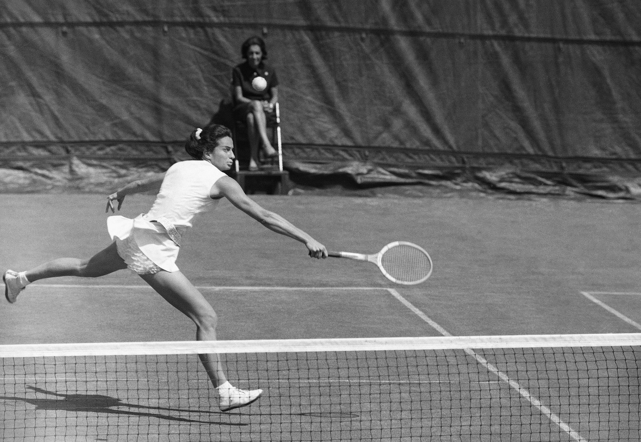 Epreuve de tennis en 1968 (Cecilia Rosado)